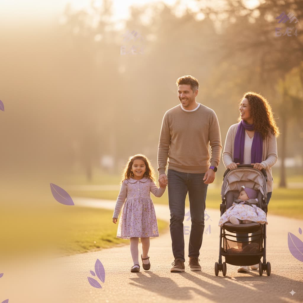 Familia protegida con seguros ORDENSEG Ecuador - Seguros de vida, salud, vehículos y hogar en Quito